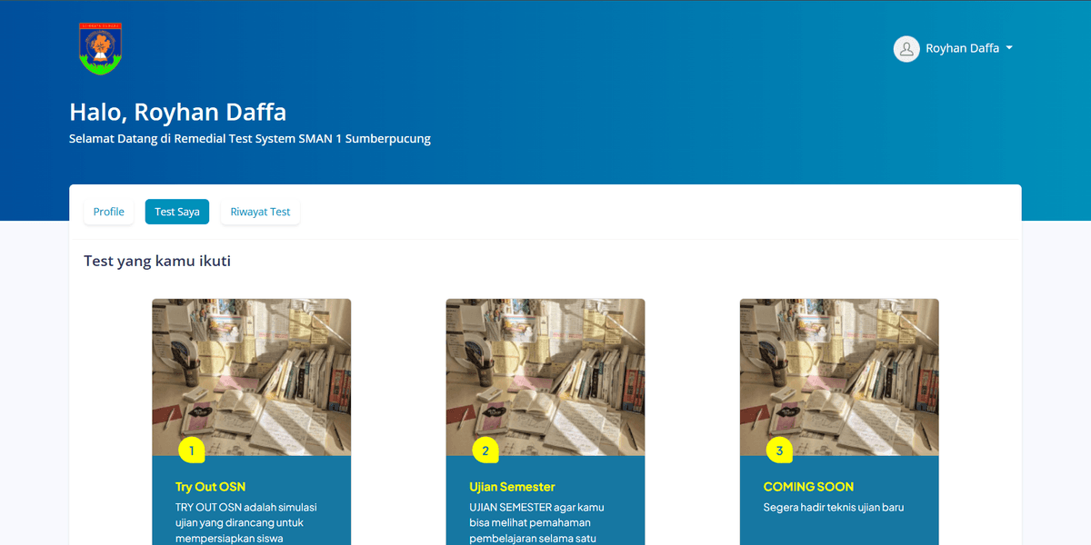 Remedial Test System